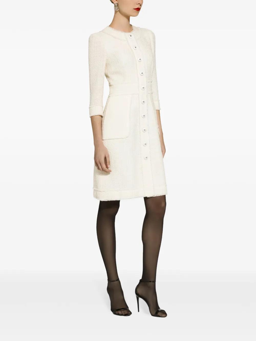 A-line tweed dress Product Image