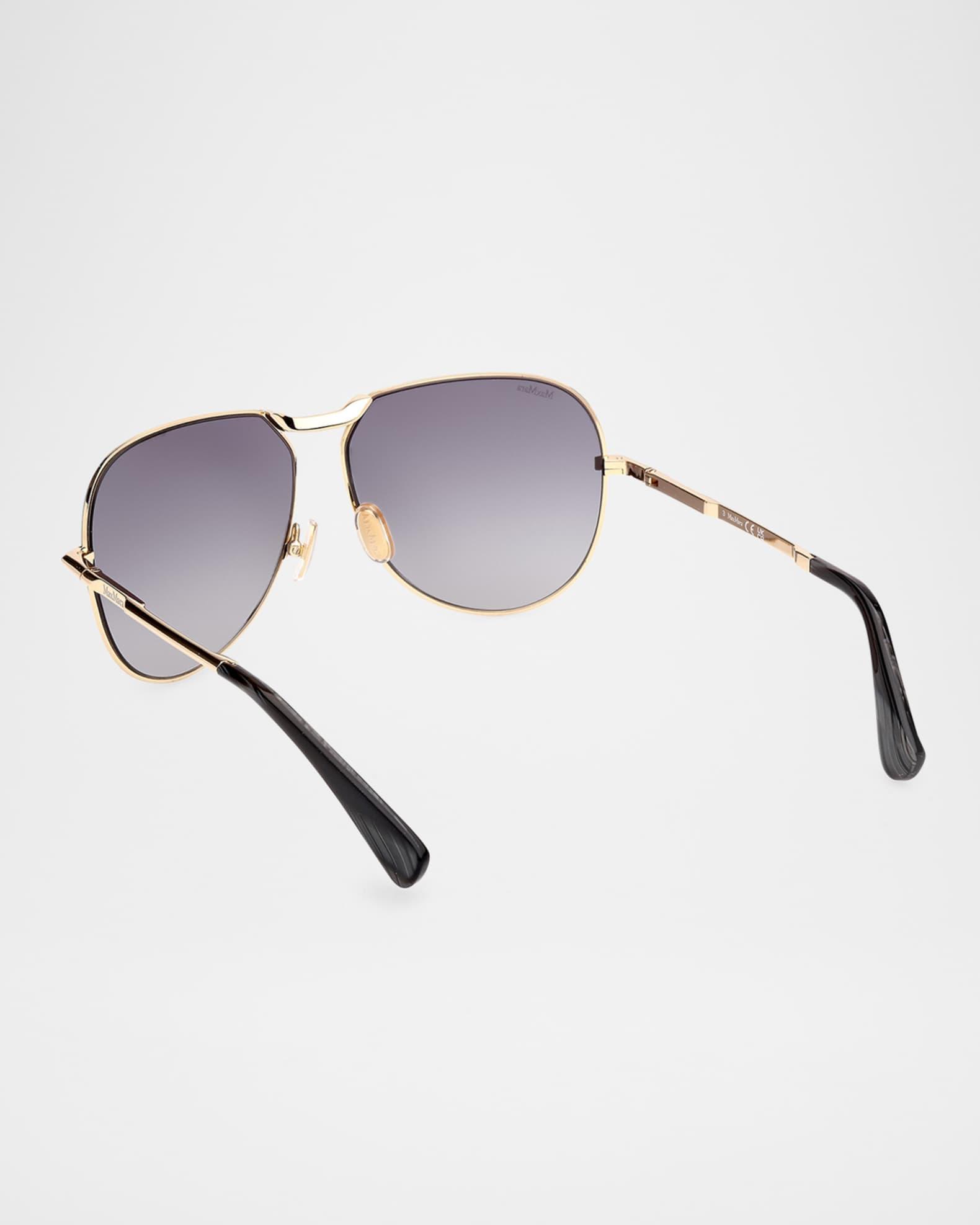 Miller-2 Metal Aviator Sunglasses Product Image