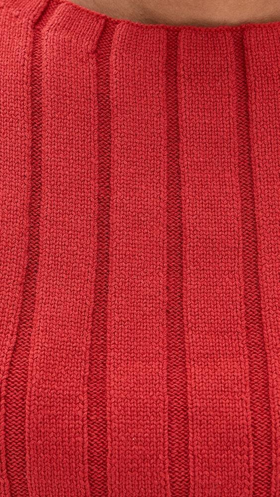 Reformation Callie Cotton Ribbed Sweater Tank | Shopbop Product Image
