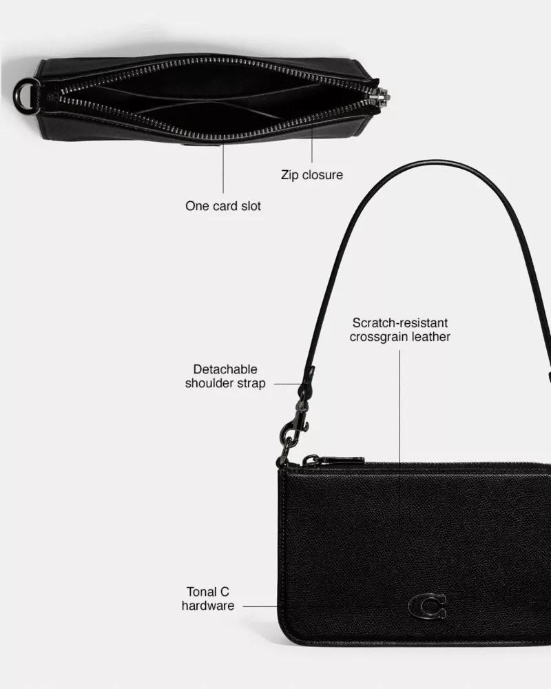 Pouch Bag With Signature Canvas Product Image