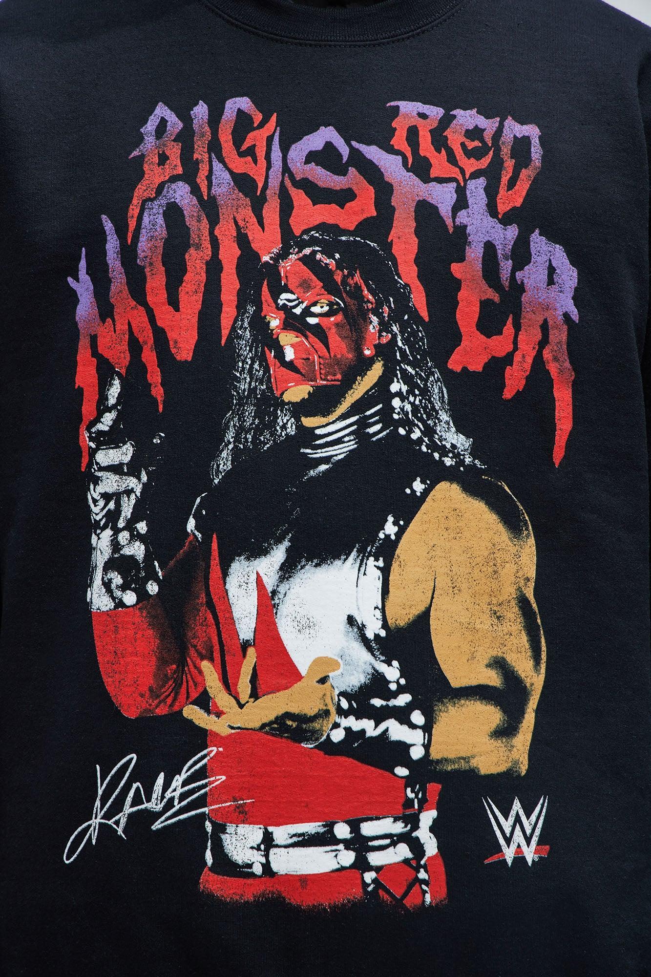 WWE Big Red Monster Crew Neck Sweater - Black Product Image