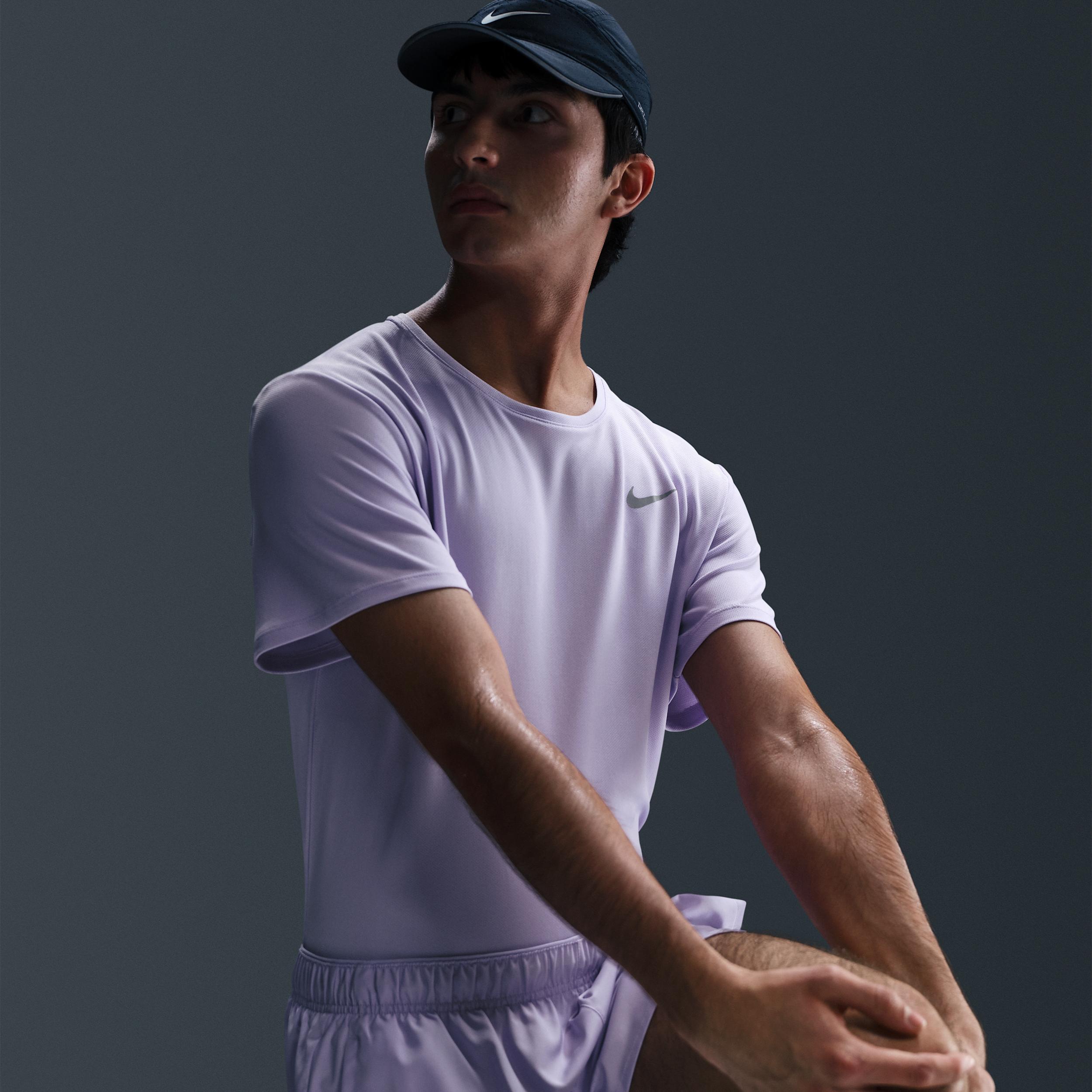 Nike Men's Miler Dri-FIT UV Short-Sleeve Running Top Product Image