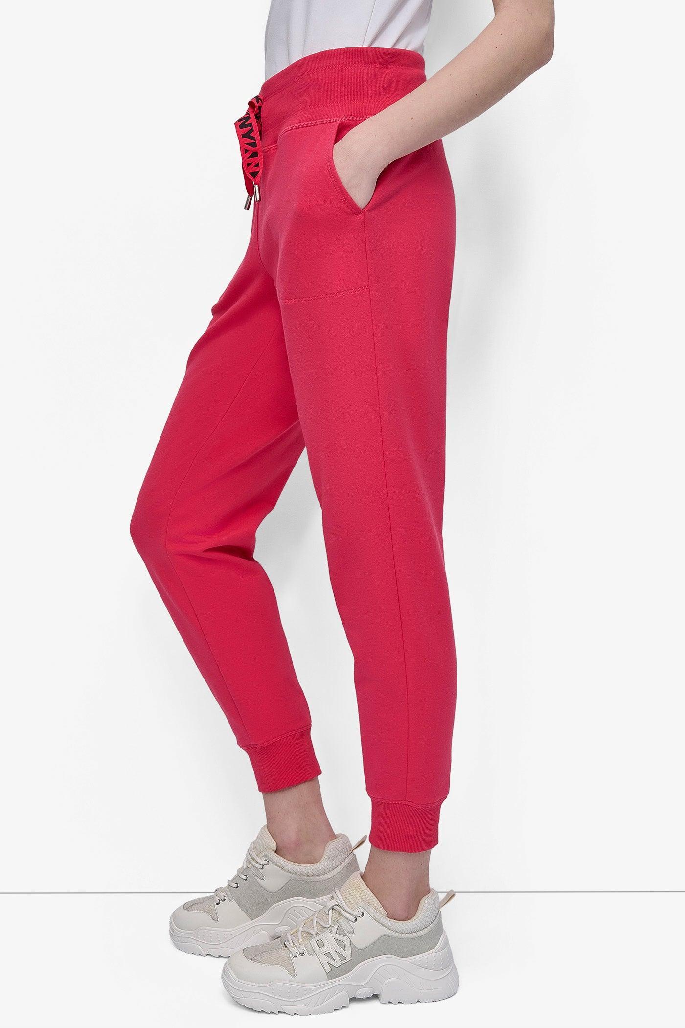 HIGH-RISE LOGO DRAWSTRING JOGGER Product Image