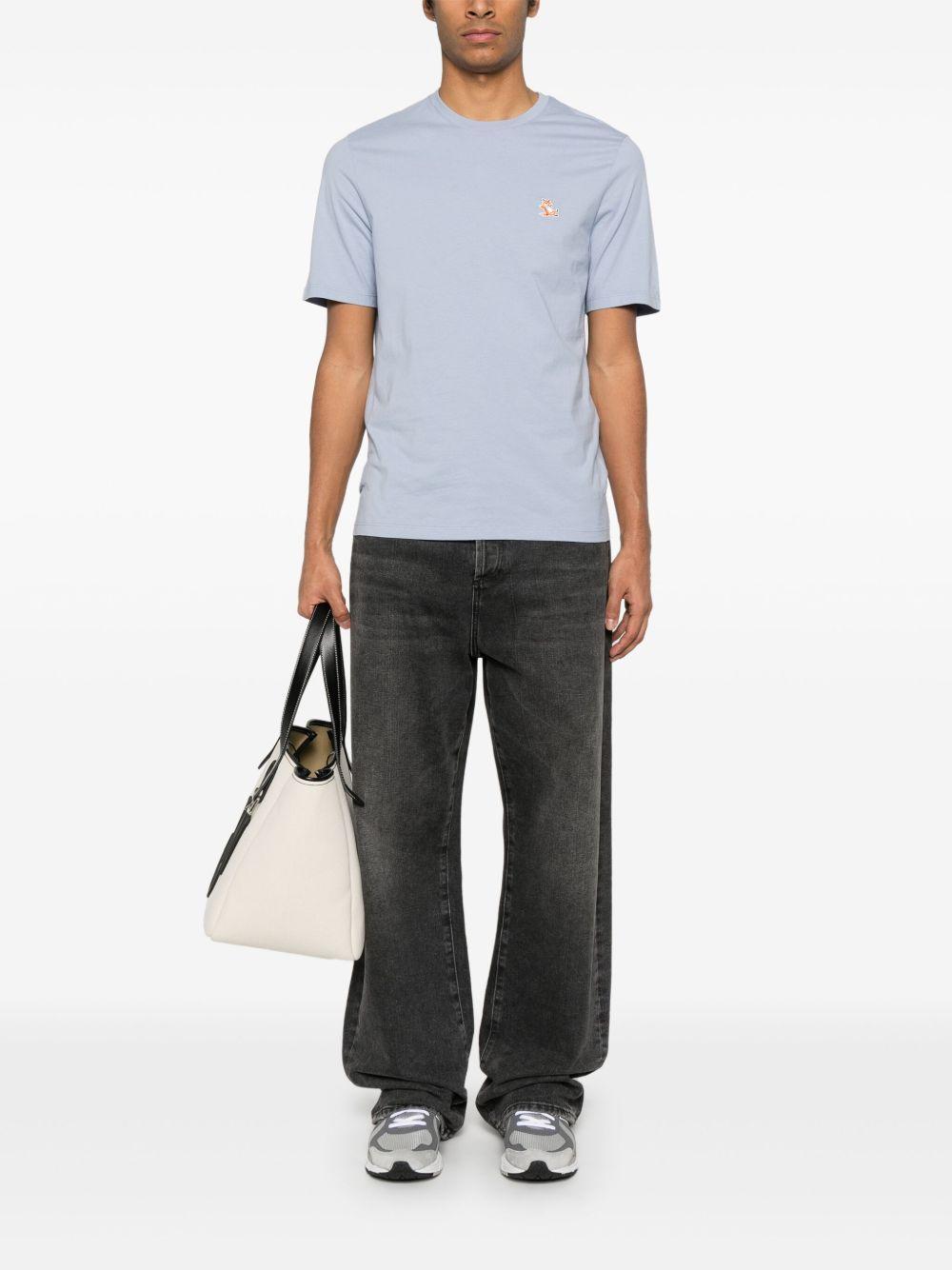 Chillax Fox Patch T-shirt Product Image