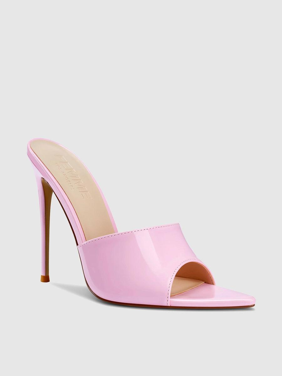Gianni Patent Mule - Barbie Pink Product Image