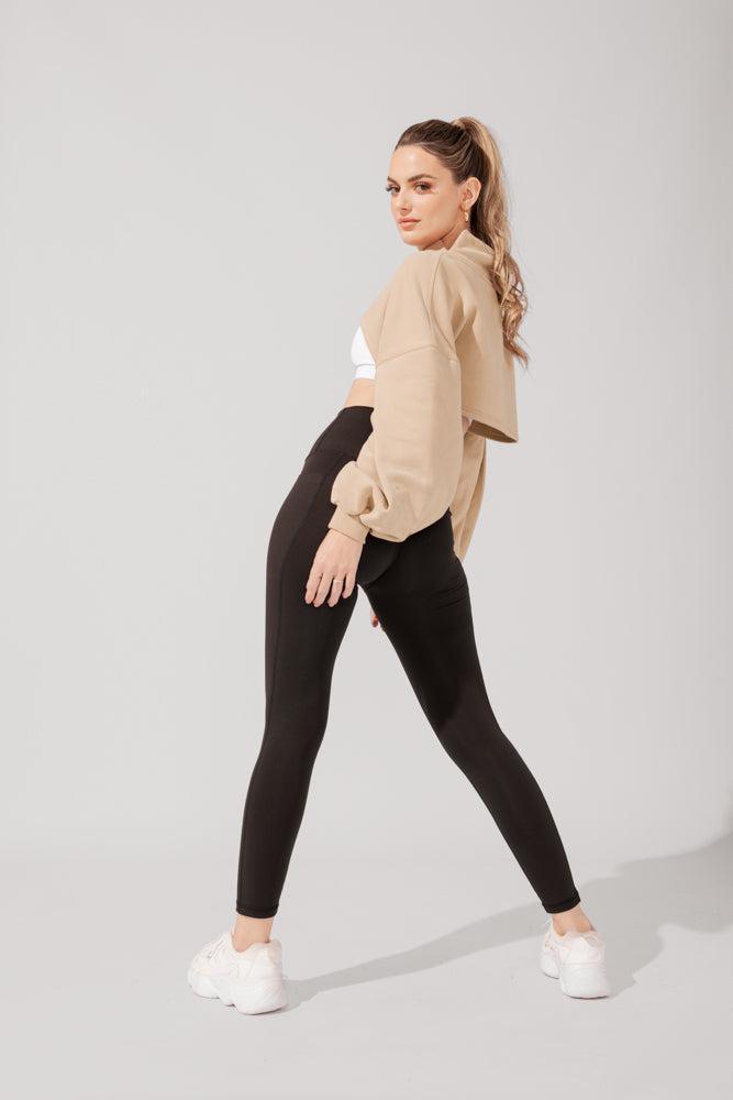 Mockneck Shruggie - Taupe Product Image