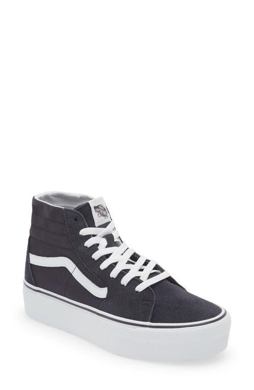 Vans Black Sk8-Hi Tapered Platform Sneakers Product Image