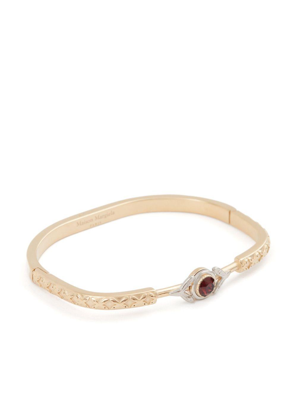crystal-embellished engraved bracelet Product Image