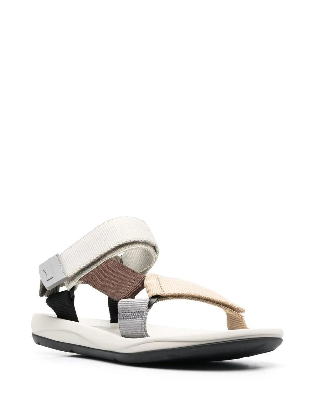 CAMPER Match Slingback-sandalen In Grey White Natural Product Image