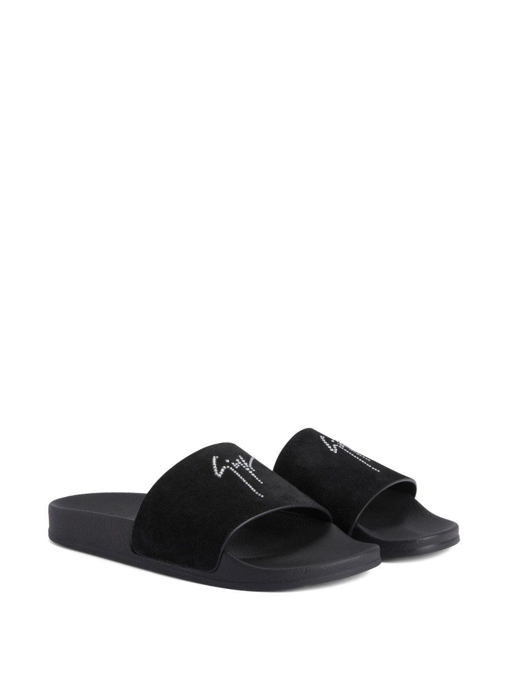 Brett crystal-embellished sandals Product Image