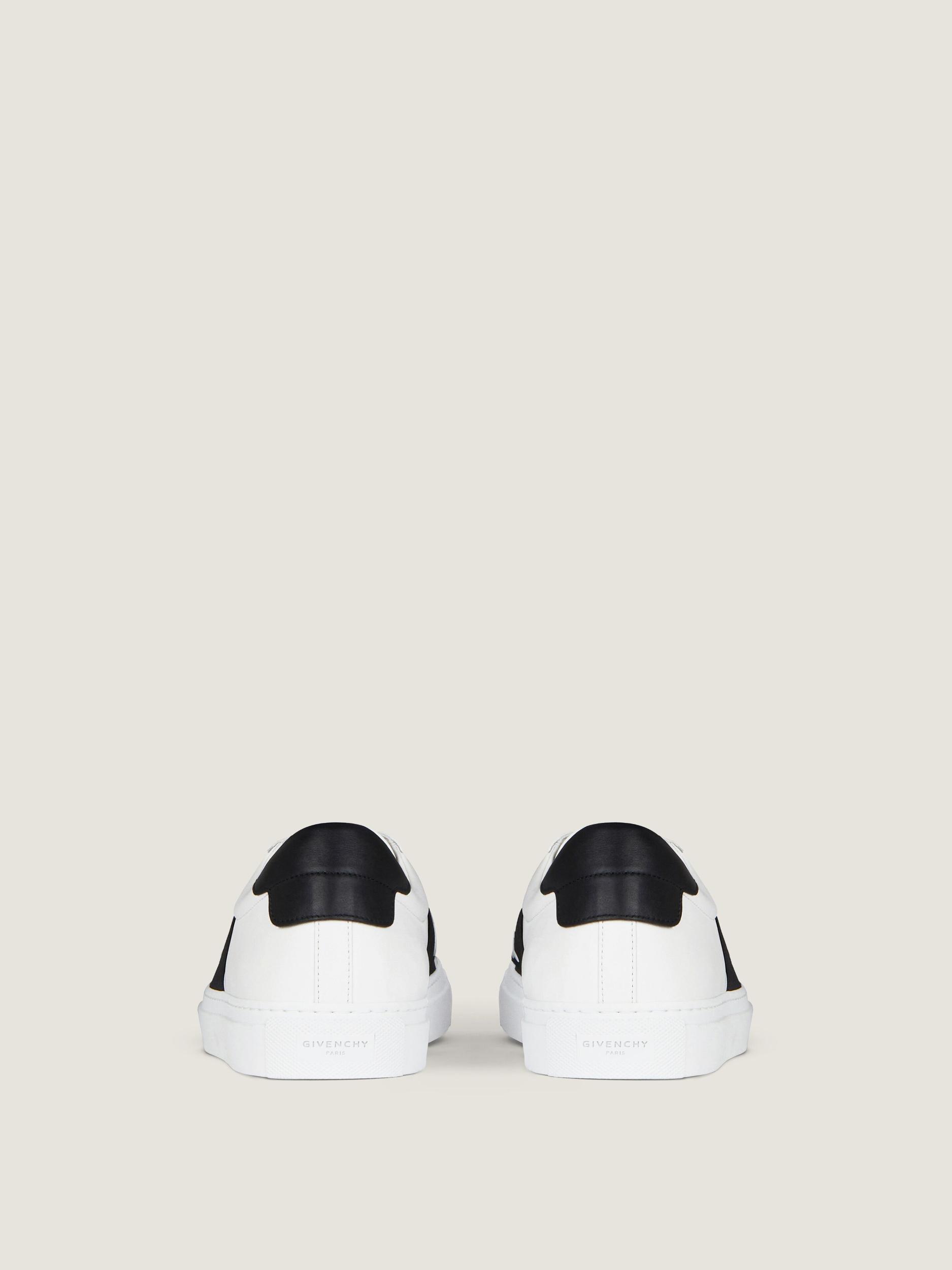 Urban Street sneakers in leather with elastic band Product Image
