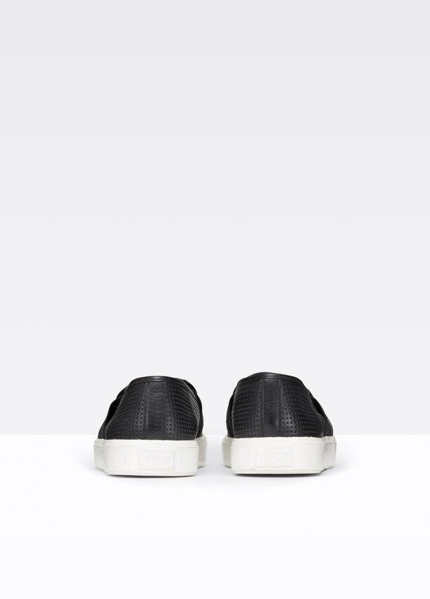 Womens Perforated Leather Blair Sneaker, Marble, Size 5.5 Vince Product Image