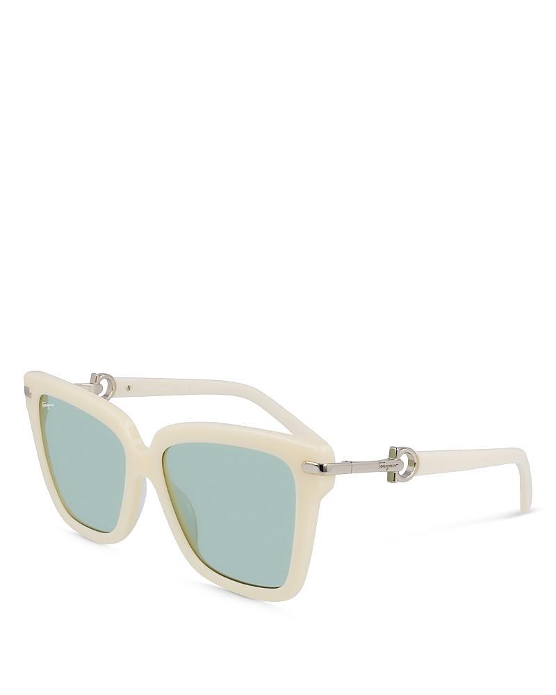 Gancini Square Acetate Sunglasses Product Image