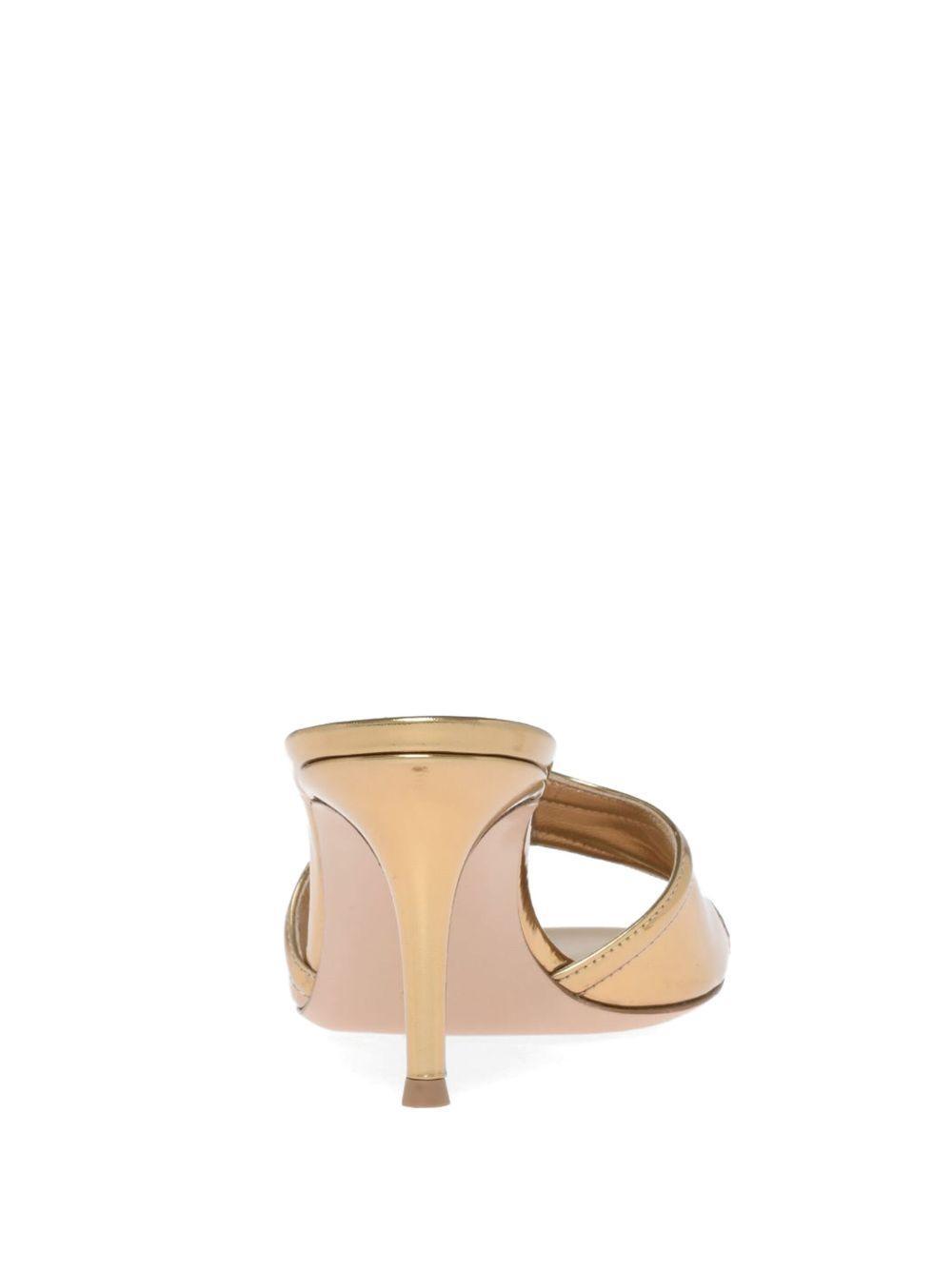 70mm Lucrezia metallic-effect sandals Product Image