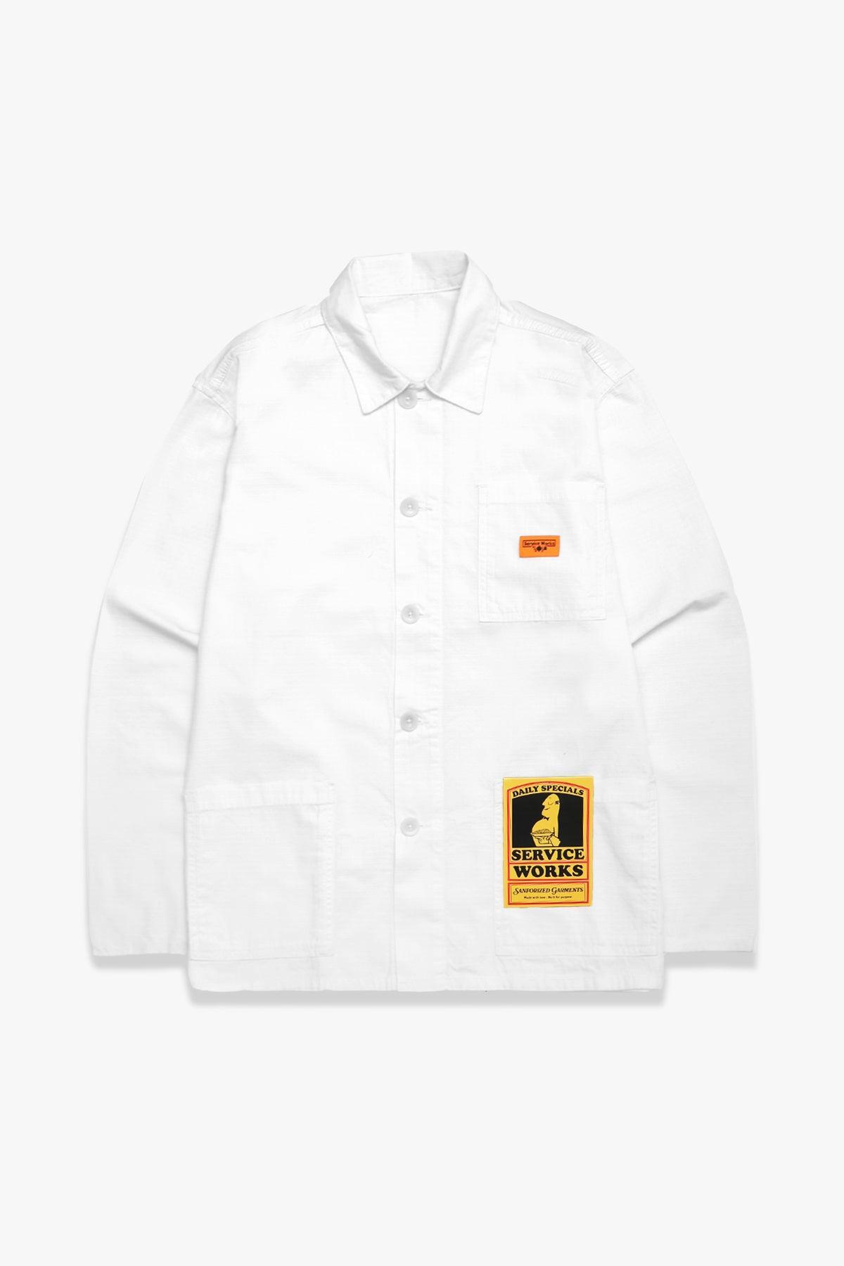 Service Works - Ripstop Chore Shirt - Off White Product Image