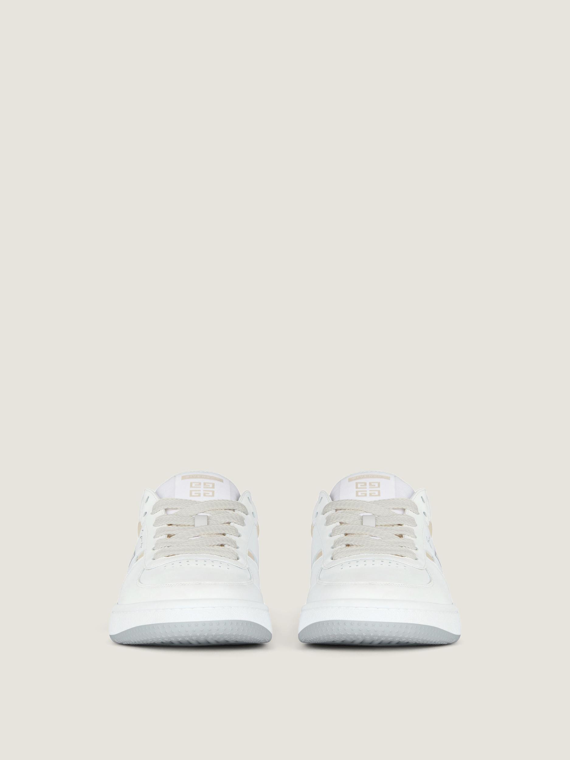 G Move sneakers in mixed leathers Product Image