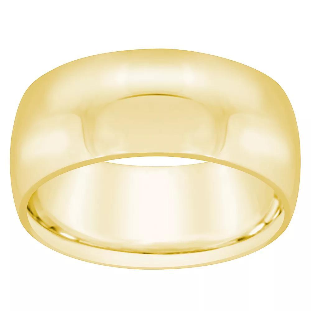 Alyson Layne 8 mm Half Round Comfort Fit Wedding Band, Women's, Size: 6.50, 10k Gold Product Image
