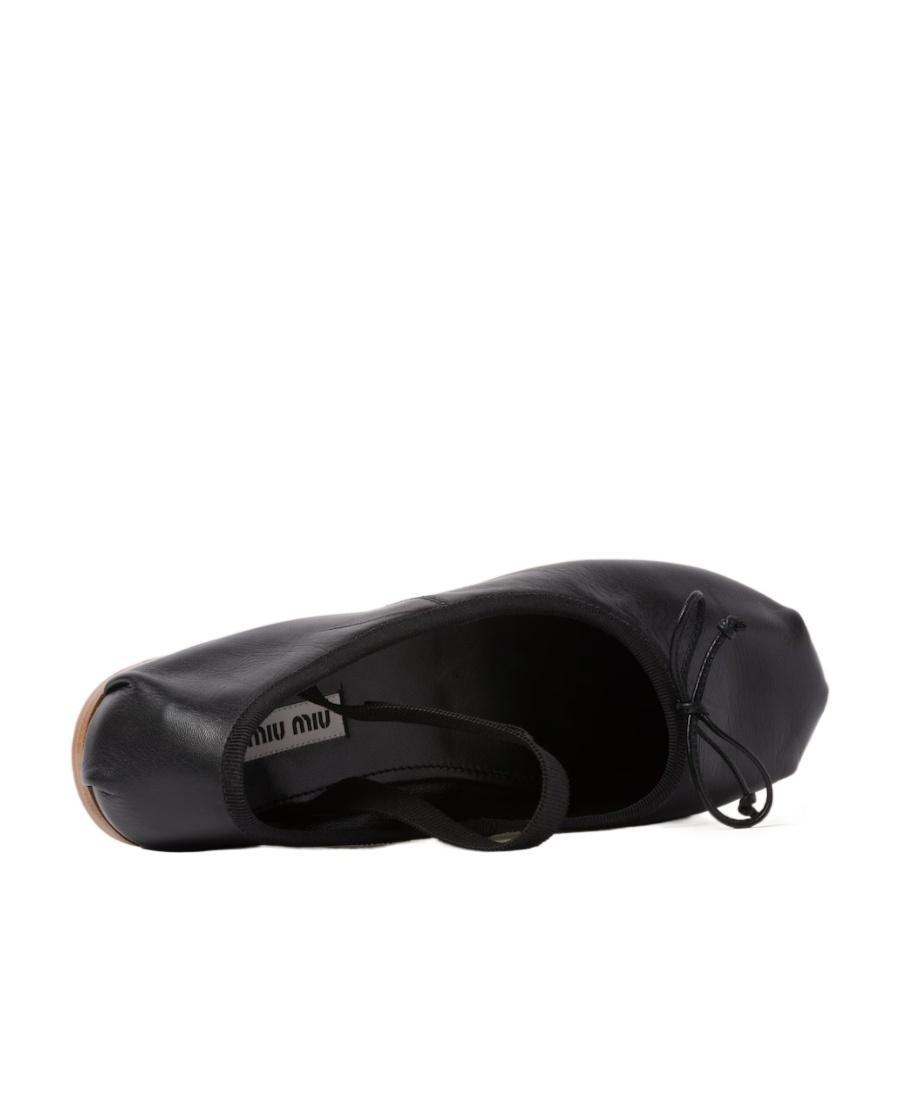logo-strap ballerina shoes Product Image