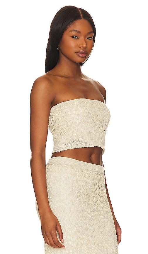 x REVOLVE Strapless Crochet Top SNDYS Product Image