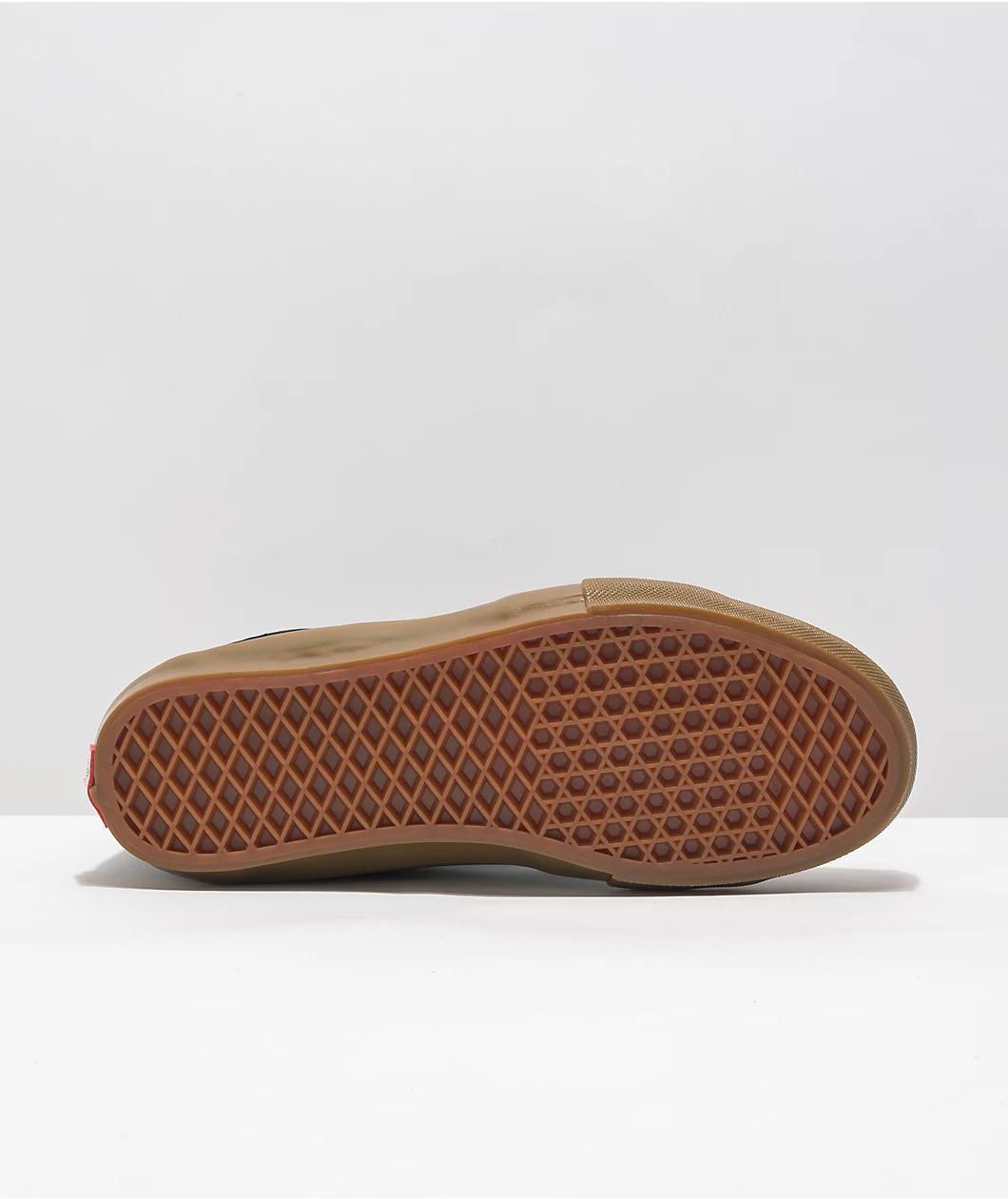 Vans Sk8-Hi Pro Black & Gum Skate Shoes Product Image