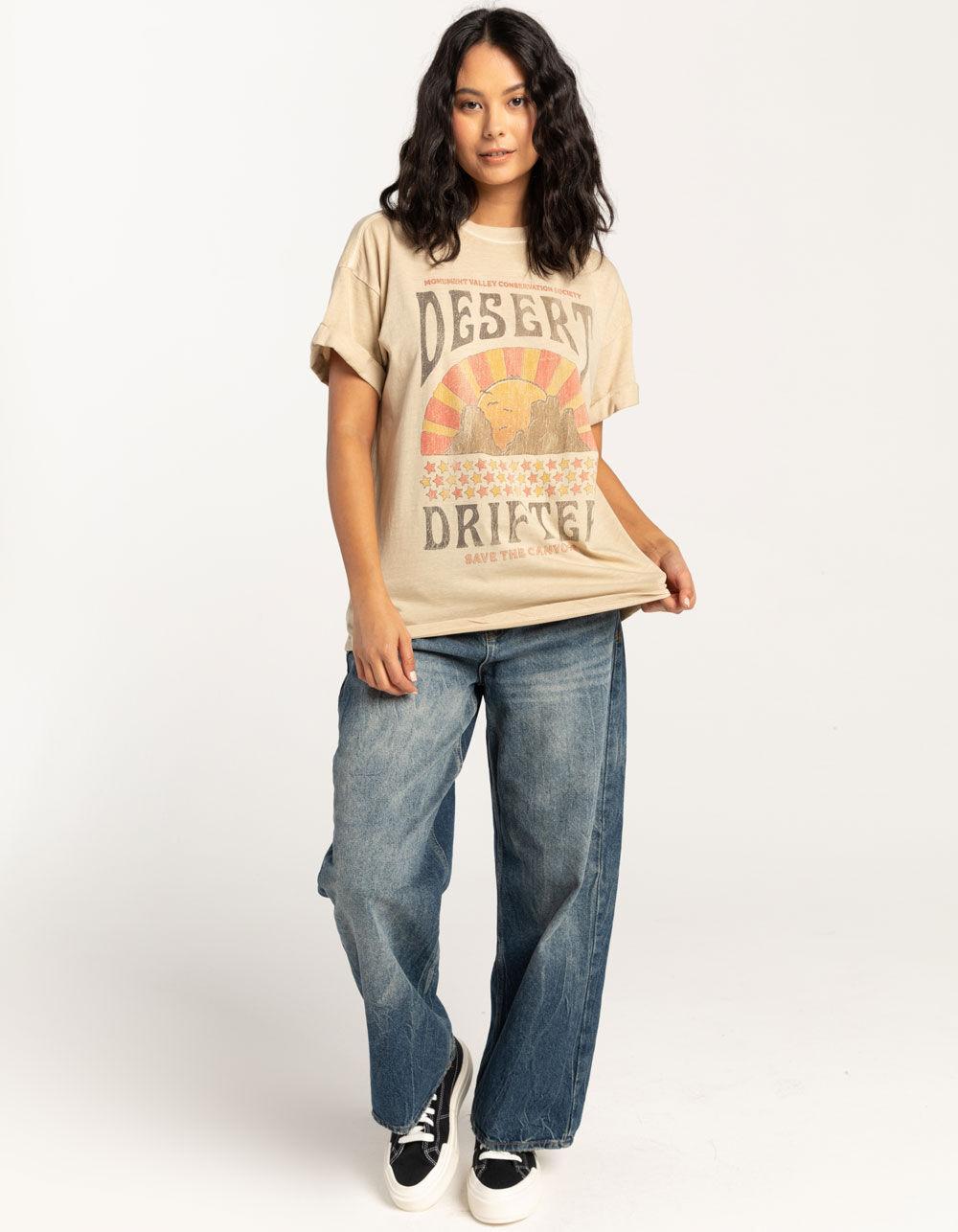 GIRL DANGEROUS Desert Drifter Womens Boyfriend Tee Product Image