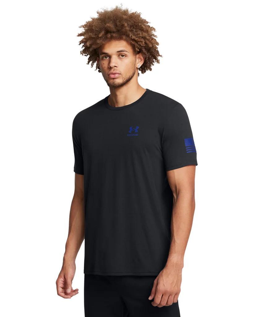 UA Freedom Flag Gradient Mens T-Shirt Product Image