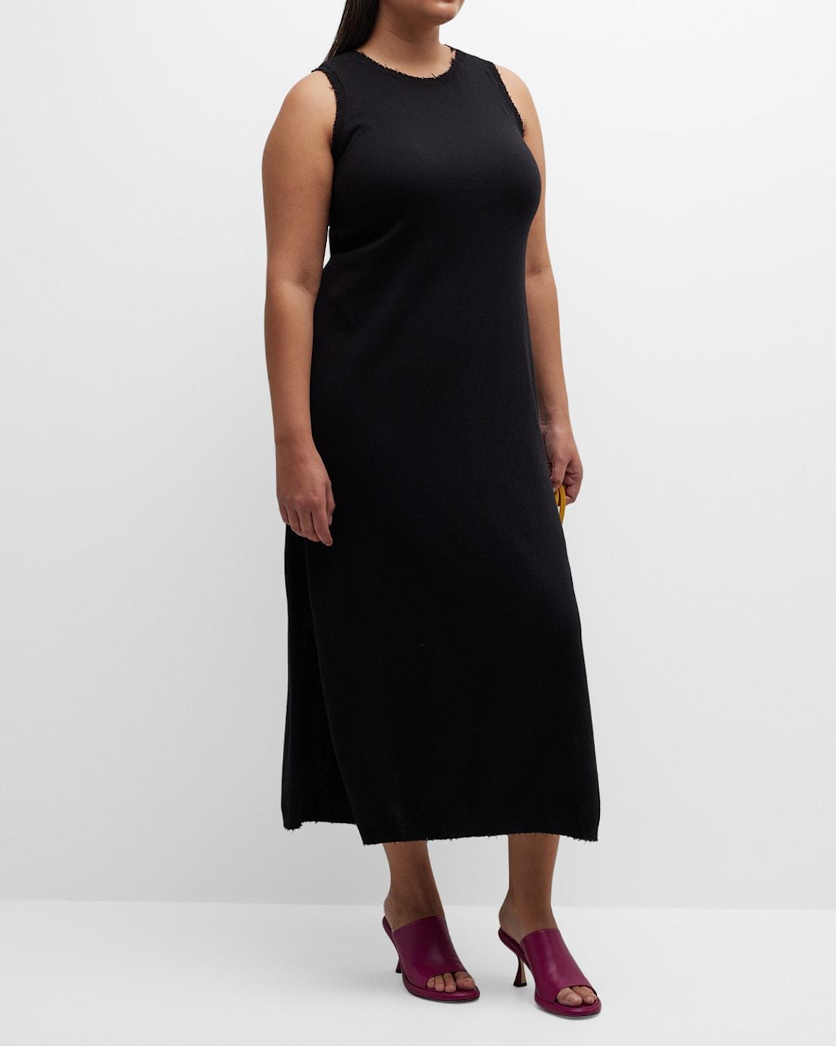 Womens Sleeveless Knit Maxi Dress Product Image