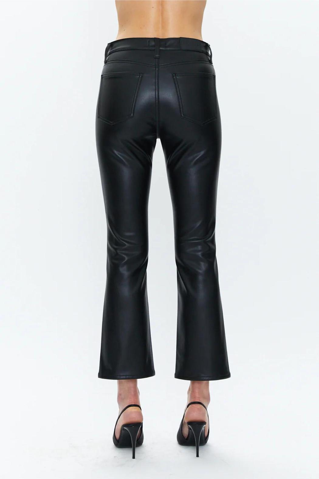 "Lennon" Boot Leg Leather Pant Product Image
