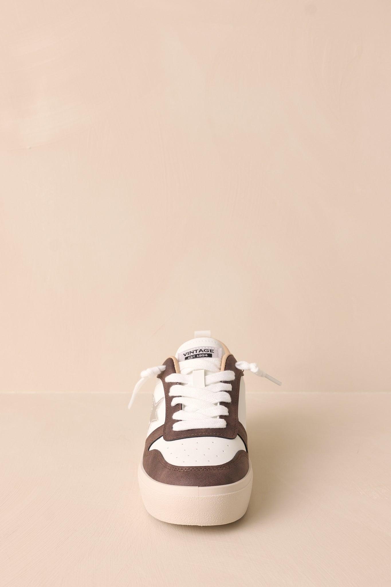 Vintage Havana Aura Brown Sneakers Product Image