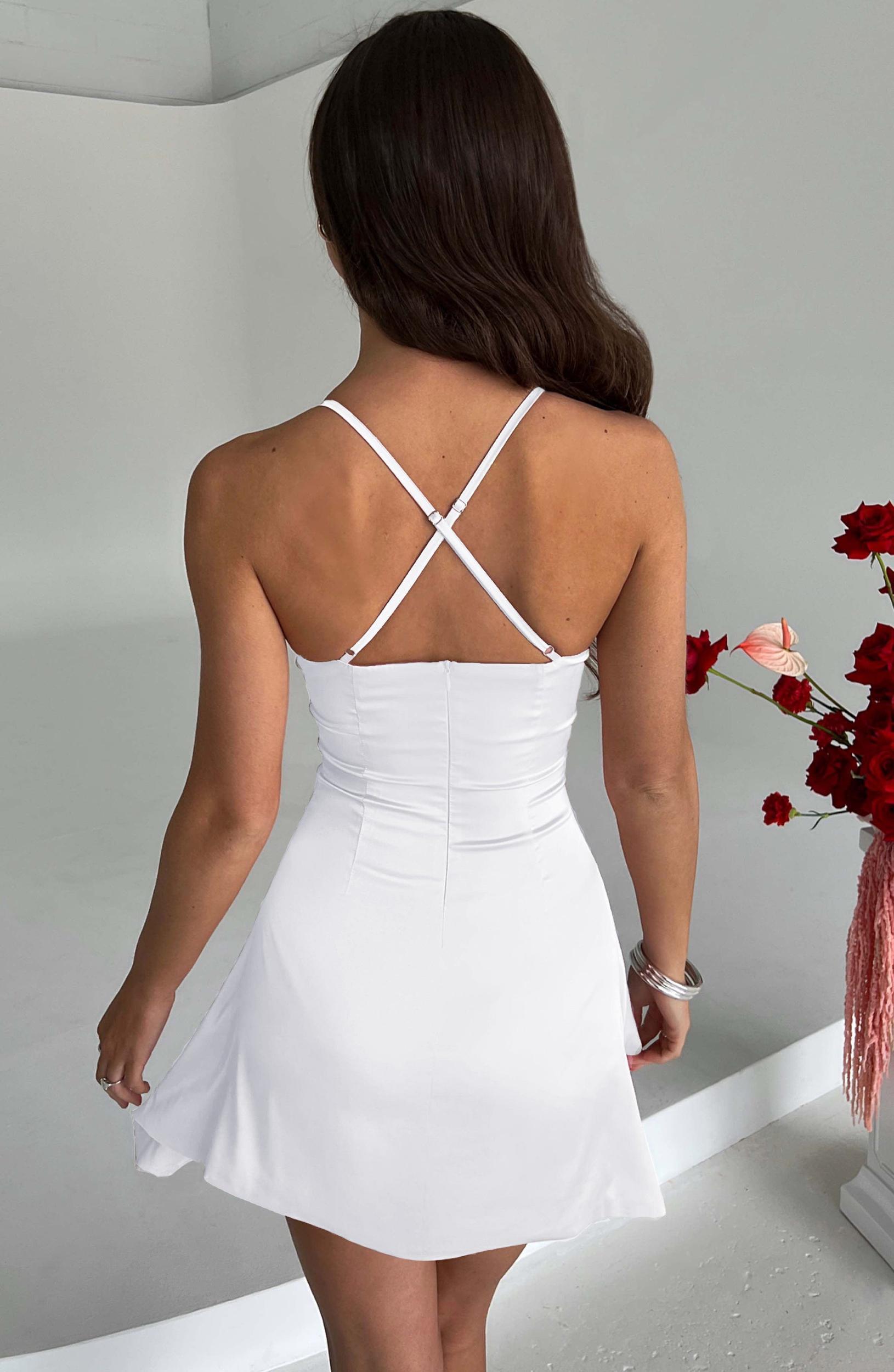 Clarise Mini Dress - Ivory Product Image