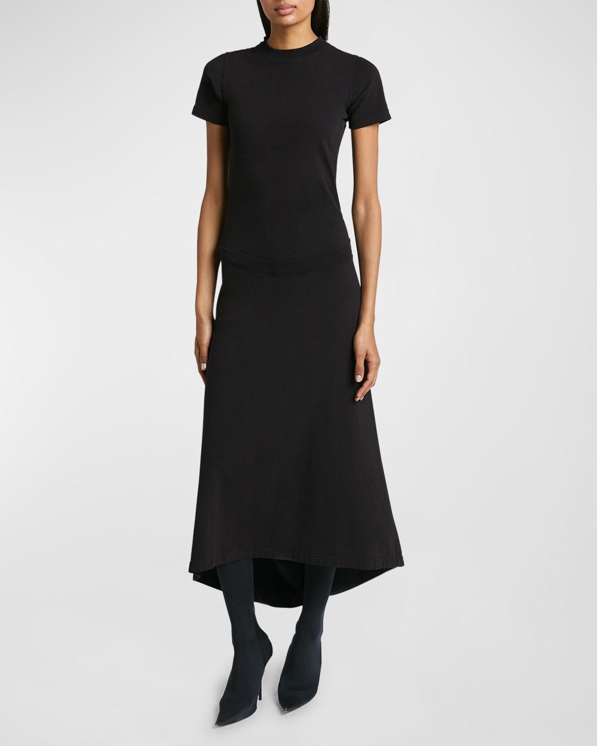 Womens Patched T-Shirt Dress Product Image