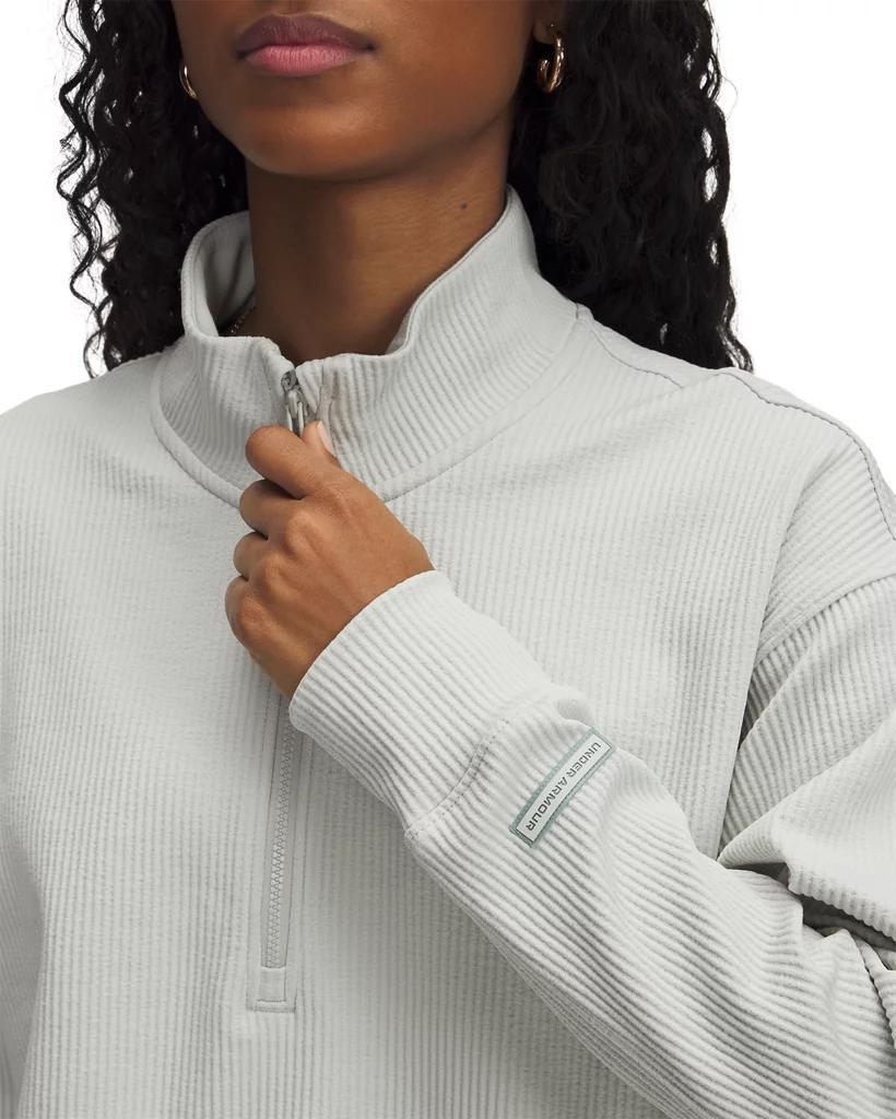 Women's UA Meridian Rib ¼ Zip Product Image