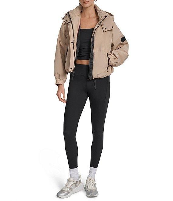 DKNY Sport by Donna Karan Hooded Oversized Jacket Product Image