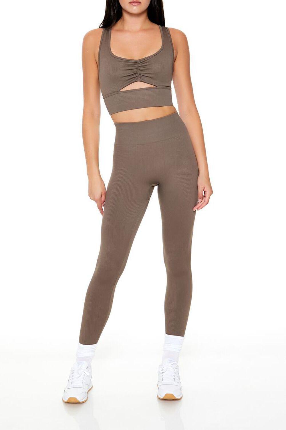 Active Uplift Scrunch Seamless Leggings | Forever 21 Product Image
