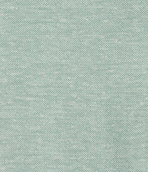 Daniel Cremieux Signature Label Jersey Solid Textured Jacquard Short Sleeve Polo Shirt Product Image
