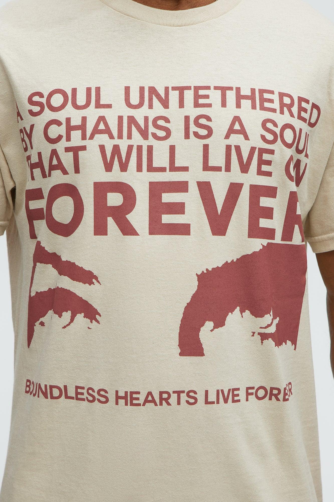 A Soul Untethered Short Sleeve Tee - Taupe Product Image