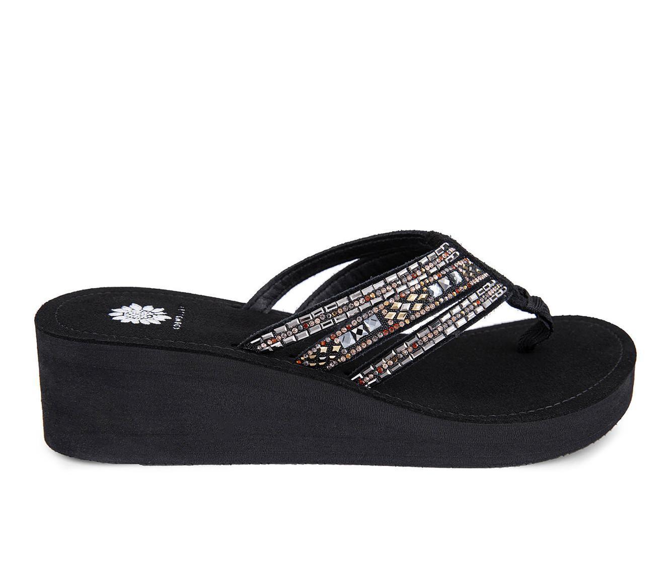 Women's Yellow Box Tania Wedge Flip-Flops Product Image