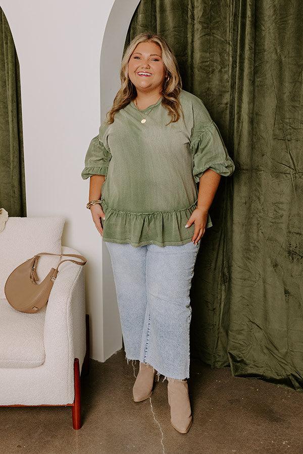 Romance Novel Vintage Wash Top Curves Product Image