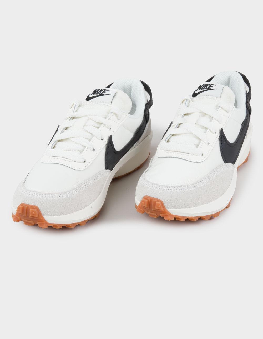 NIKE Waffle Debut Womens Shoes - WHT/BLUE Product Image