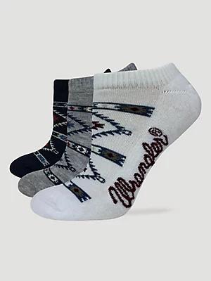 Women's Lowcut Southwest Sock (3-Pack) in Multi Vintage Product Image