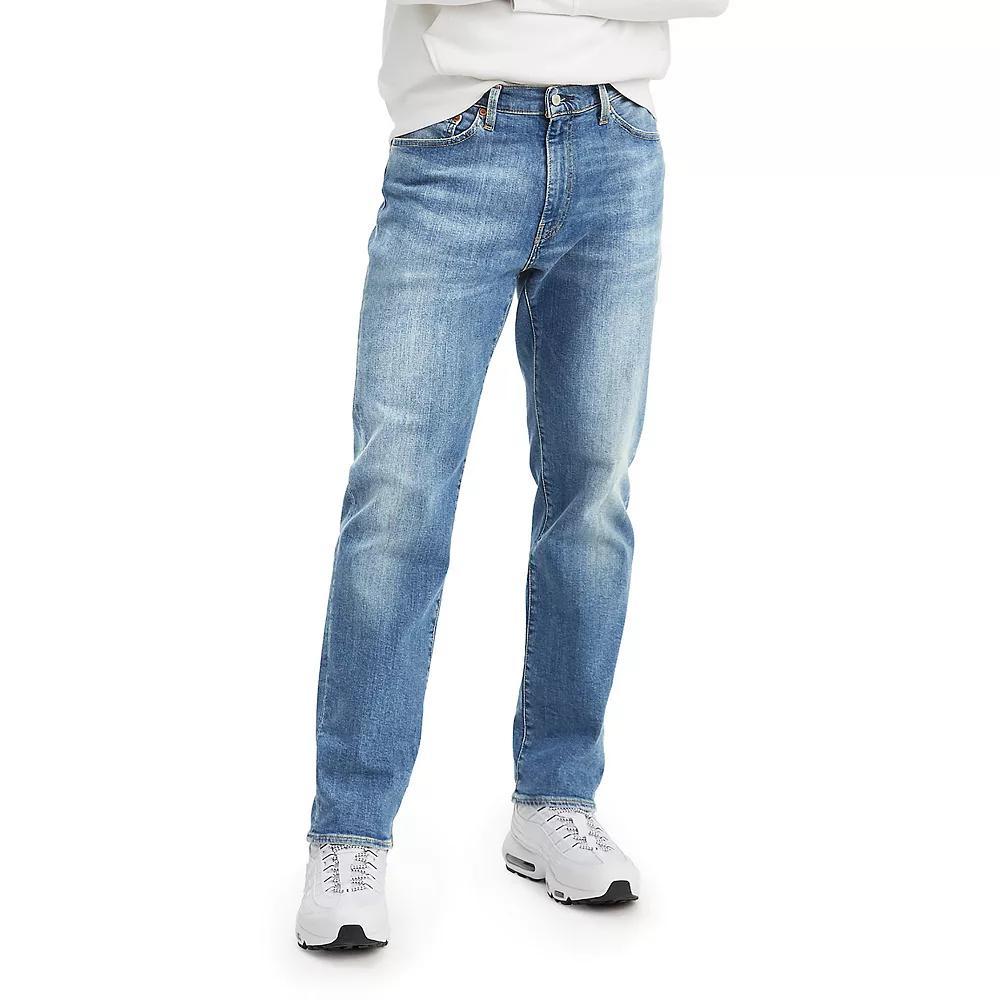 Levi's® Men's 541™ Fit Taper Jeans - Black Denim 42x32: Heavyweight, Mid Rise, Stretch Denim Product Image