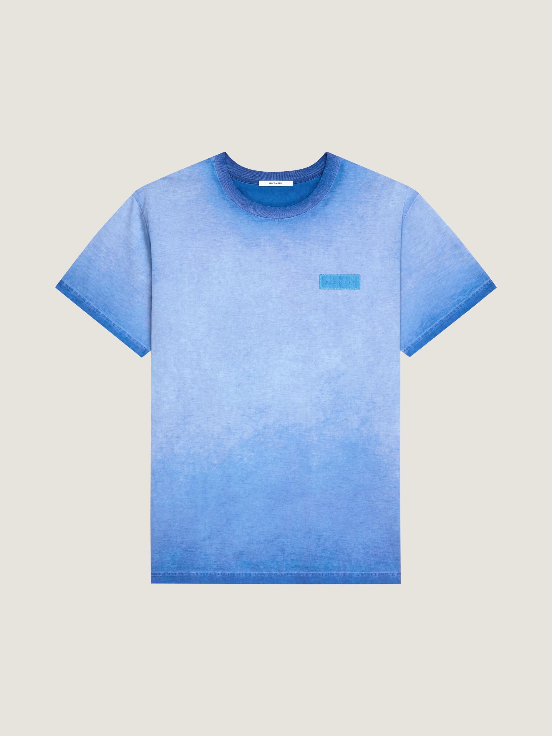 T-shirt in cotton with GIVENCHY patch Product Image