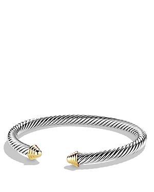 Womens Classic Cable Bracelet in Sterling Silver Product Image