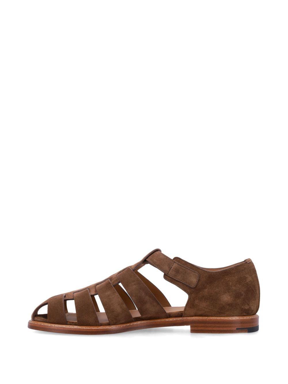 Fisherman suede sandals Product Image