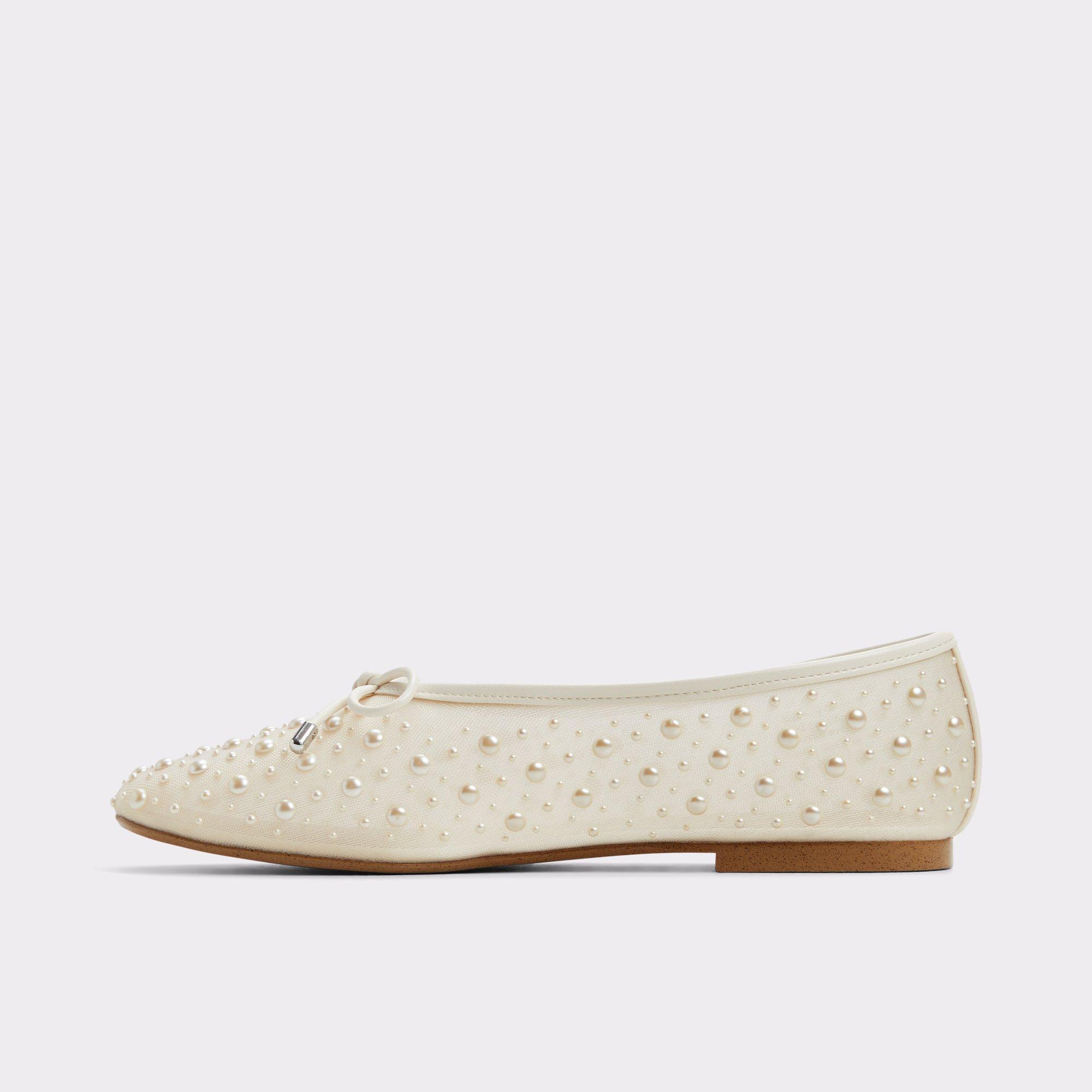 ALDO Joselie - Women's Ballerina - White, Size 10 Product Image