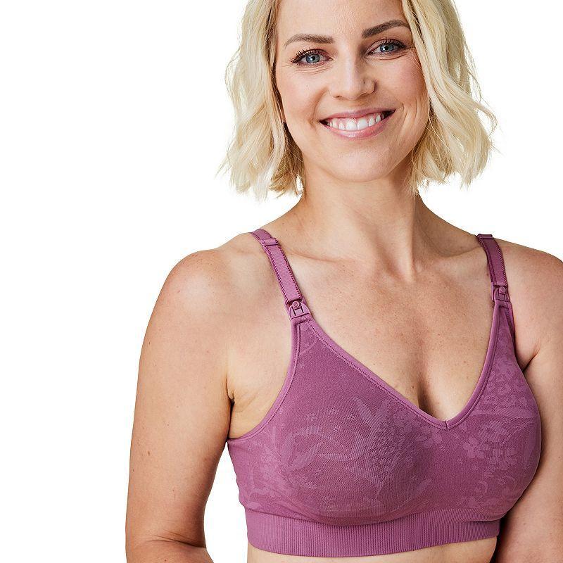 Bravado! Designs Women's Body Silk Seamless Nursing Bra - Cameo S: Recycled Nylon, Wireless, Padded, Adjustable Closure Product Image