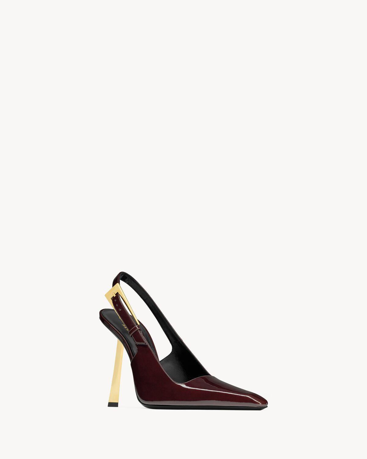 lee slingback pumps in patent leather Product Image