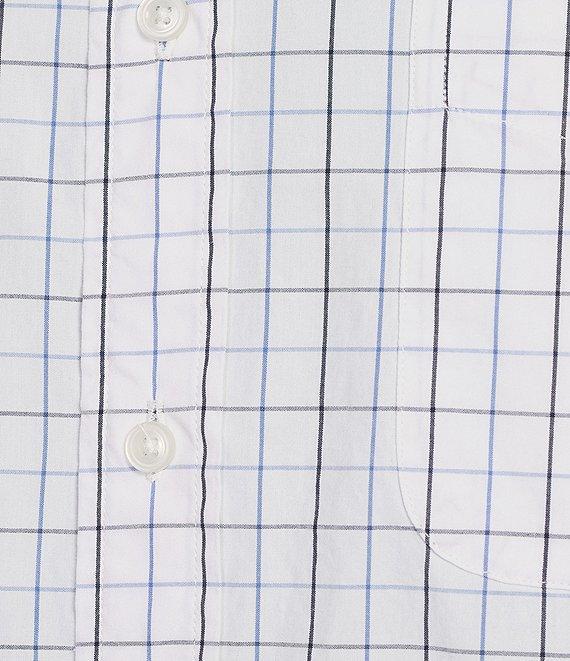 Cremieux Blue Label Large Check Poplin Long Sleeve Woven Shirt Product Image