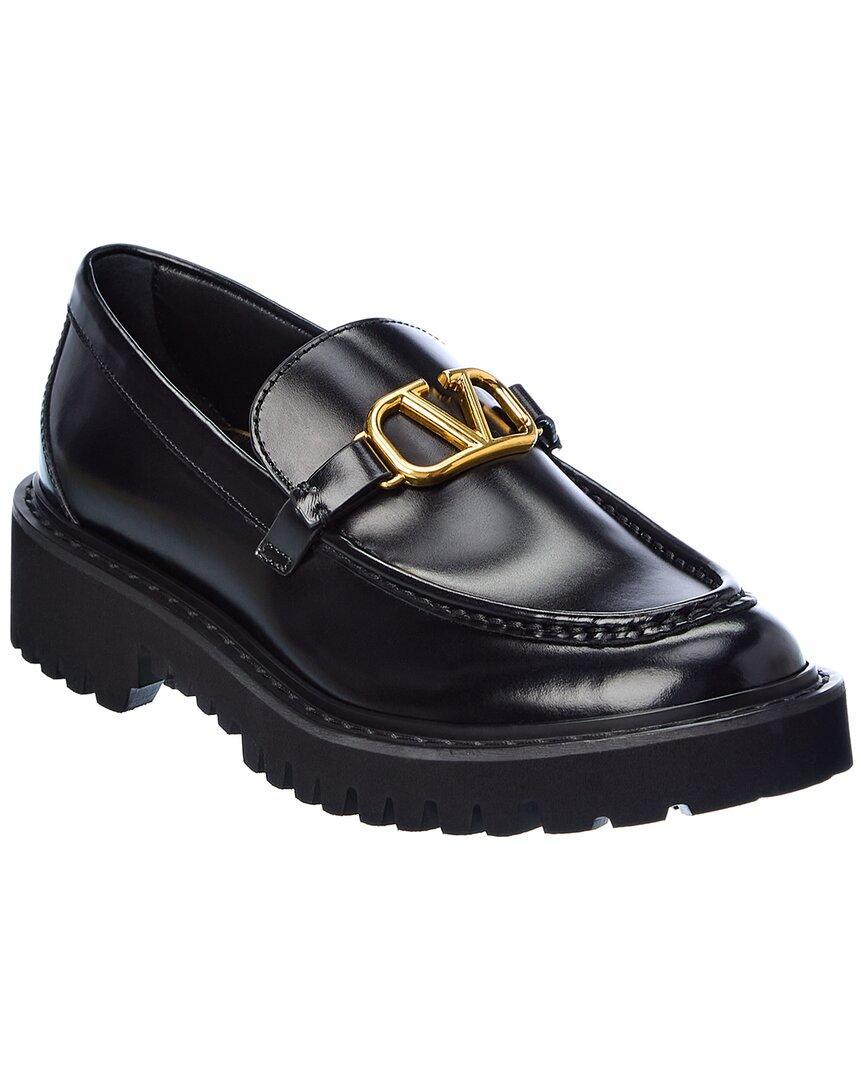 VALENTINO GARAVANI Valentino Rockstud Caged Rubber Sandal In Black Product Image