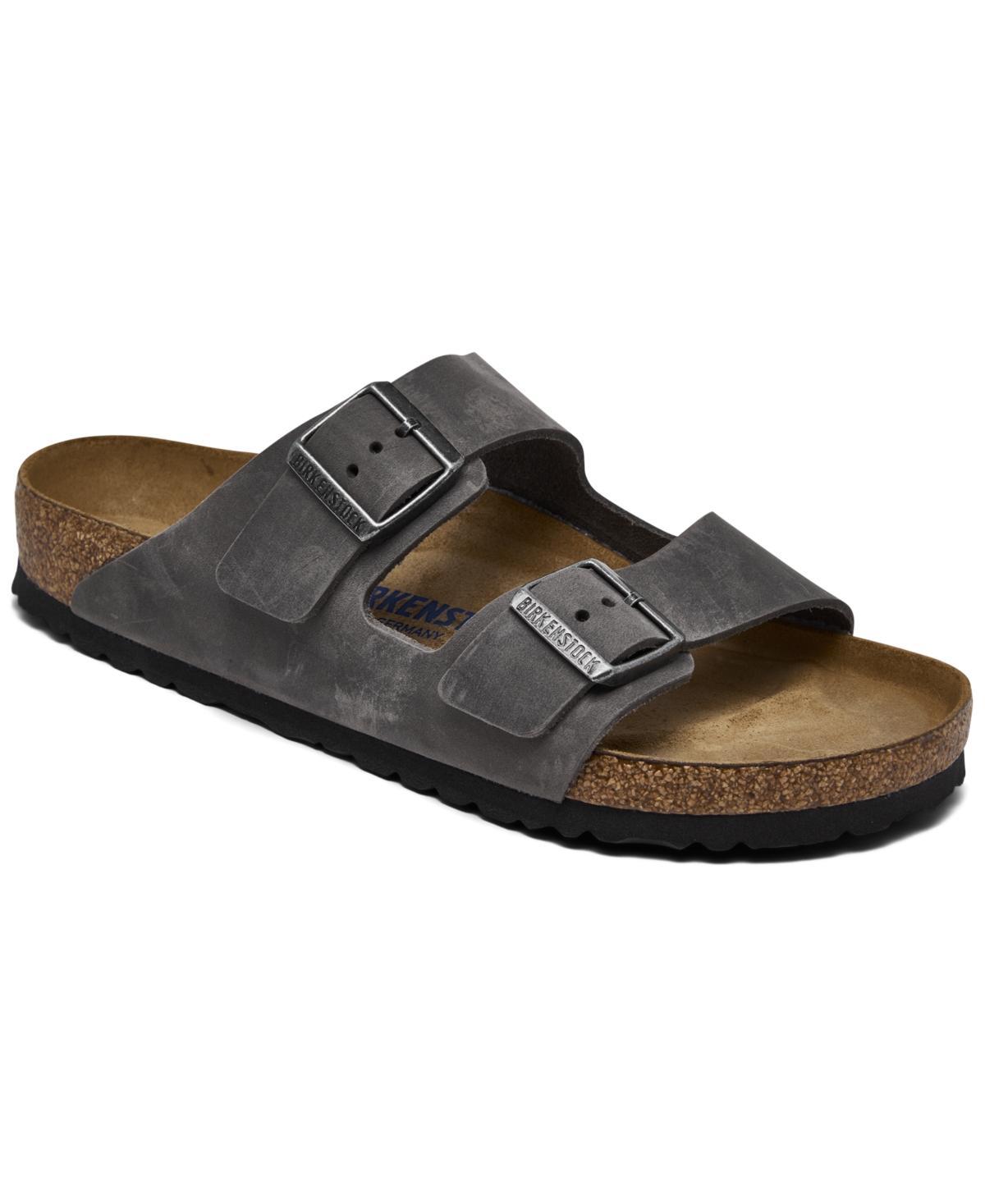 Mens Birkenstock Arizona Soft Footbed Slide Sandal - Habana Product Image